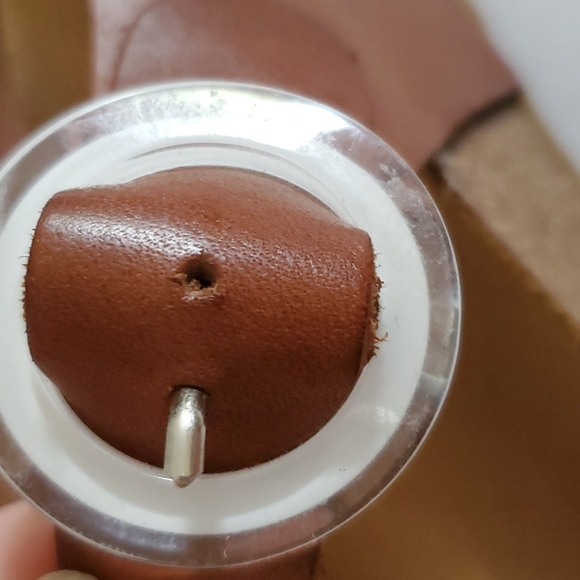 TakeMe Lopaz Too Slide Wedge Thong Sandal Size 10 - Picture 5 of 9